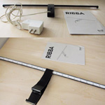 IKEA RIBBA LED照明 アートフレーム