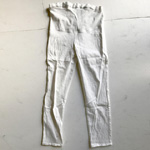 LEPSIM マタニティパンツ ストレッチムジスリム17SS 白