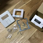 埋込型ガスコンセントのカバー SG506B15E2Cの写真