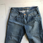 superfineのスキニーデニム七分丈の写真