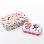 kate spade × BAILA NYイラストW缶ケース