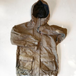 キスマークのスノーボードウエア ブラウン