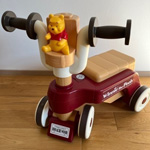 くまのプーさんおしゃべりウォーカーライダーの写真