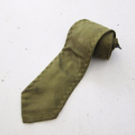 カーキのネクタイ の写真