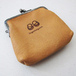 レザーのがまぐちの写真