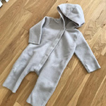 フリース ロンパース 韓国服の写真