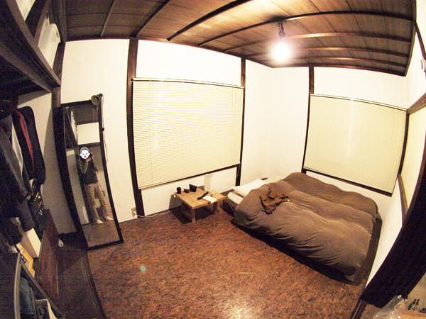 改装した和風モダンな寝室