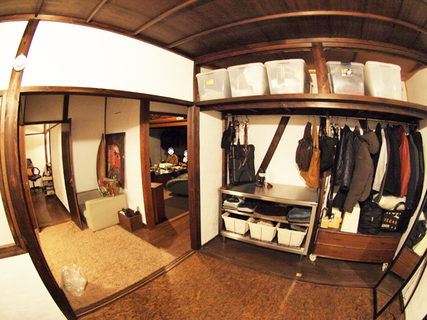 押入れを洋服収納にした