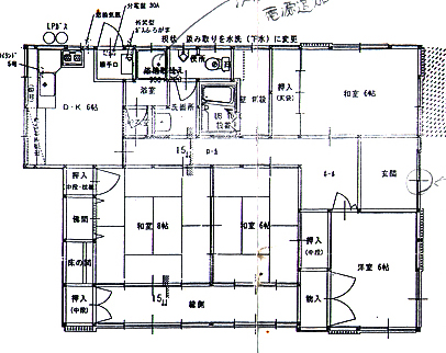 ひらやの家の間取り