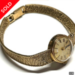 オメガ アンティークのゴールドブレスウォッチ