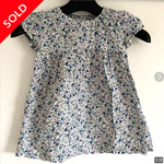 パンプルムース 花柄半袖ワンピース