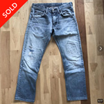 leeのダメージデニム