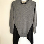 プレインピープル切り替えニット