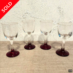 レトロなリキュールグラス