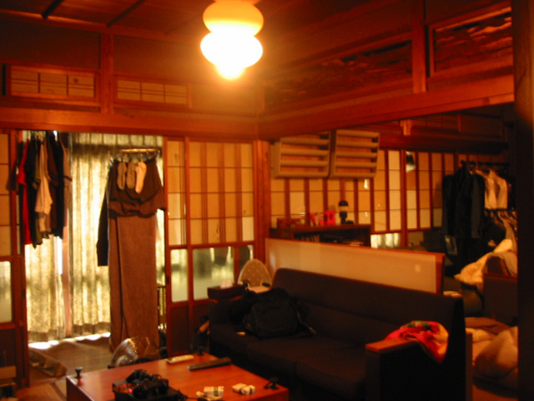 生活感のある和風のリビング